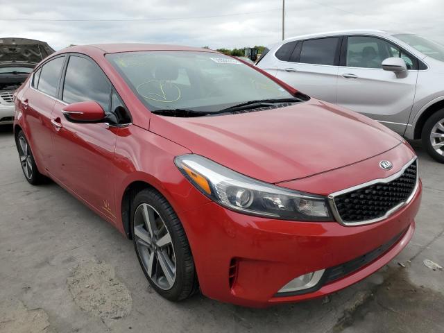 KIA FORTE EX 2017 with VIN 3KPFL4A89HE052677 - Photo from auction