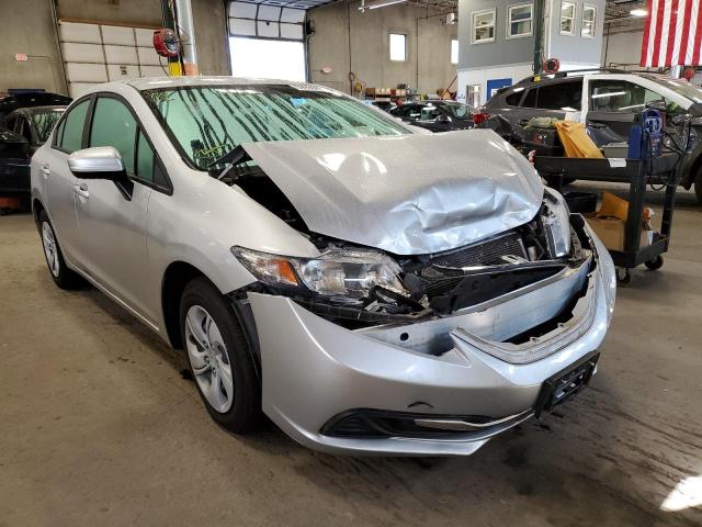 HONDA CIVIC LX 2014 with VIN 19XFB2F55EE059725 - Photo from auction