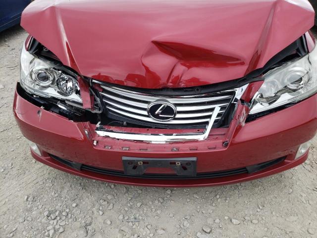Photo 9 from auction – 2011 LEXUS ES 350 with VIN JTHBK1EG0B2427070