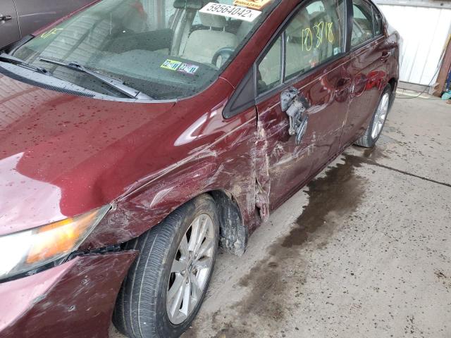 Photo 9 from auction – 2012 HONDA CIVIC EX with VIN 19XFB2F85CE322402