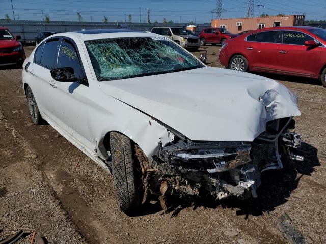 BMW M550XI 2018 with VIN WBAJB9C52JB286186 - Photo from auction