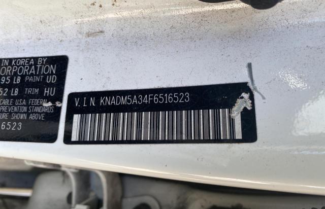 Photo 10 from auction – 2015 KIA RIO LX with VIN KNADM5A34F6516523