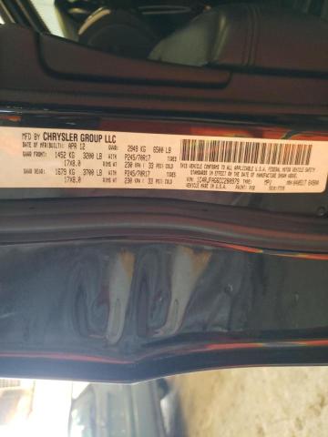 Photo 10 from auction – 2012 JEEP GRAND CHER with VIN 1C4RJFAG6CC280979