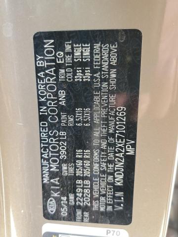 Photo 10 from auction – 2014 KIA SOUL with VIN KNDJN2A2XE7101269