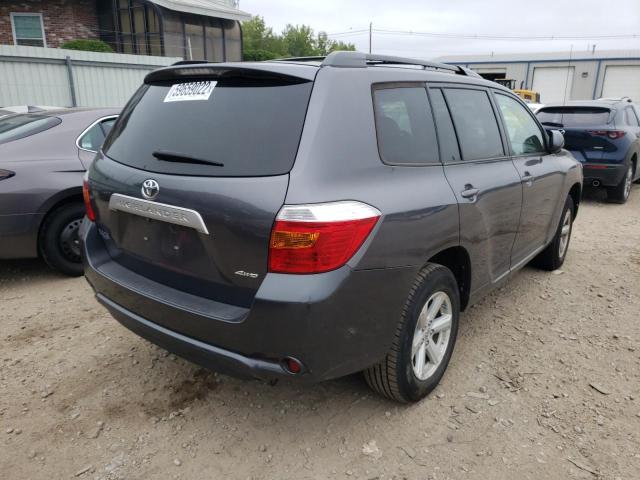 Photo 4 from auction – 2010 TOYOTA HIGHLANDER with VIN 5TDBK3EH6AS035272
