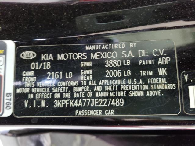 Photo 10 from auction – 2018 KIA FORTE LX with VIN 3KPFK4A77JE227489