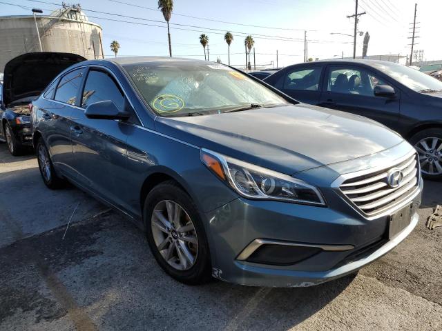 HYUNDAI SONATA SE 2016 with VIN 5NPE24AF5GH329932 - Photo from auction