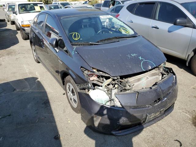 TOYOTA PRIUS 2012 with VIN JTDKN3DU2C1537153 - Photo from auction
