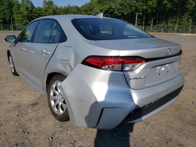 Photo 3 from auction – 2021 TOYOTA COROLLA LE with VIN 5YFEPMAEXMP229803