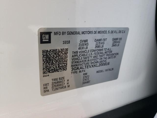 Photo 10 from auction – 2019 GMC TERRAIN SL with VIN 3GKALTEVXKL200816