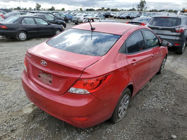 Photo 4 from auction – 2014 HYUNDAI ACCENT GLS with VIN KMHCT4AE4EU622280