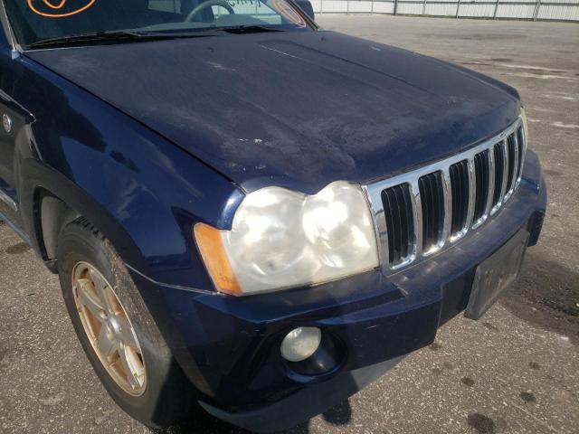 Photo 9 from auction – 2005 JEEP GRAND CHER with VIN 1J4HR58NX5C509955
