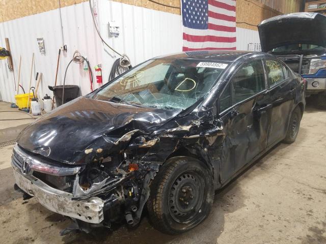 Photo 2 from auction – 2012 HONDA CIVIC LX with VIN 2HGFB2F52CH312440