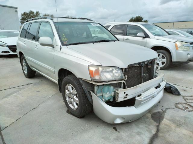 TOYOTA HIGHLANDER 2004 с VIN JTEEP21A640043506 - Фото с аукциона
