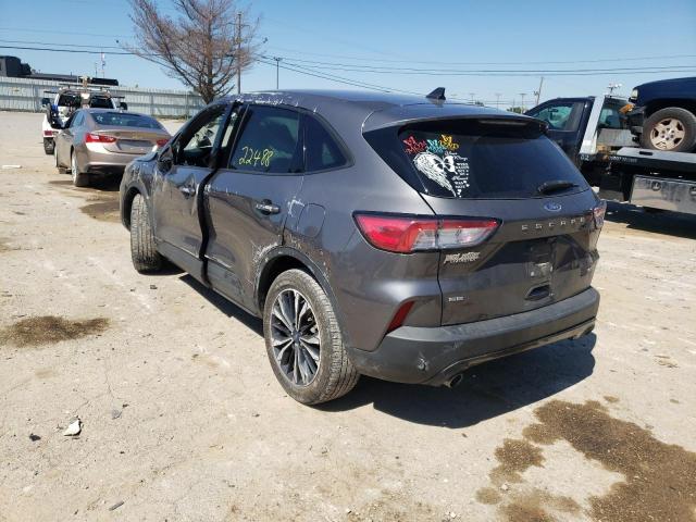 Photo 3 from auction – 2021 FORD ESCAPE SE with VIN 1FMCU0BZ3MUA22744