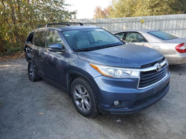 TOYOTA HIGHLANDER 2015 with VIN 5TDJKRFH4FS154264 - Photo from auction