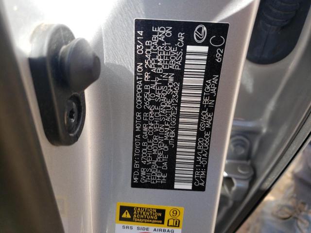 Photo 10 from auction – 2014 LEXUS ES 350 with VIN JTHBK1GG7E2123462