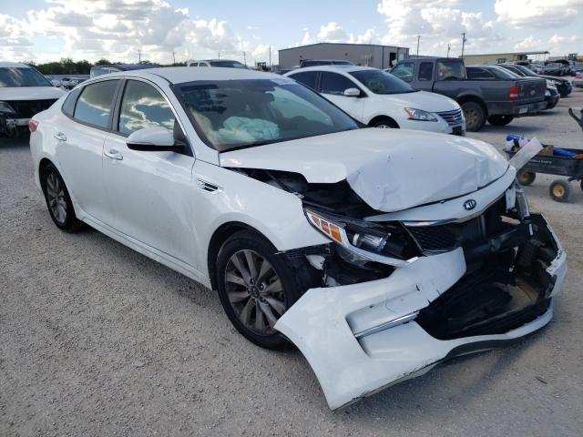 KIA OPTIMA LX 2018 with VIN 5XXGT4L33JG267782 - Photo from auction