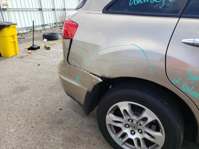 Photo 9 from auction – 2007 ACURA MDX TECHNO with VIN 2HNYD28327H548745