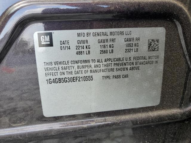 Photo 10 from auction – 2014 BUICK LACROSSE with VIN 1G4GB5G30EF210555