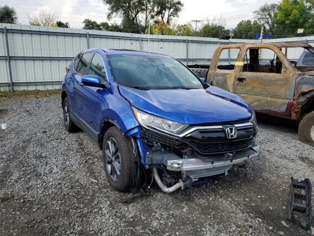 HONDA CR-V EX 2022 with VIN 7FARW2H57NE012726 - Photo from auction