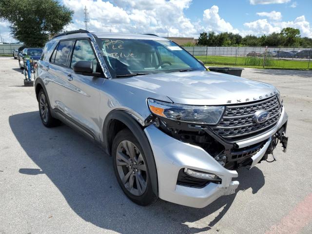 FORD EXPLORER X 2021 with VIN 1FMSK7DH8MGB31603 - Photo from auction