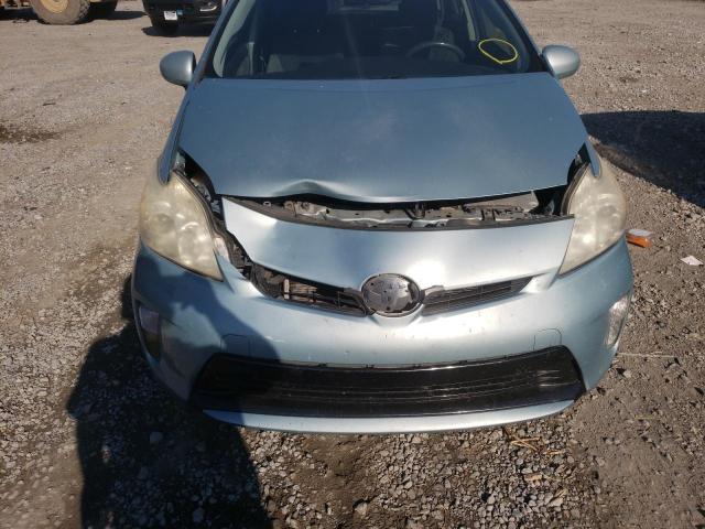 Photo 9 from auction – 2012 TOYOTA PRIUS with VIN JTDKN3DU5C1533078