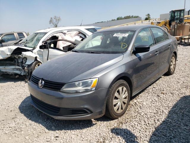 Photo 2 from auction – 2014 VOLKSWAGEN JETTA BASE with VIN 3VW1K7AJ2EM425266