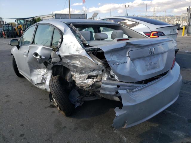 Photo 3 from auction – 2012 HONDA CIVIC LX with VIN 2HGFB2F55CH597764