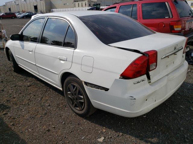 Photo 3 from auction – 2003 HONDA CIVIC with VIN 2HGES16533H540520