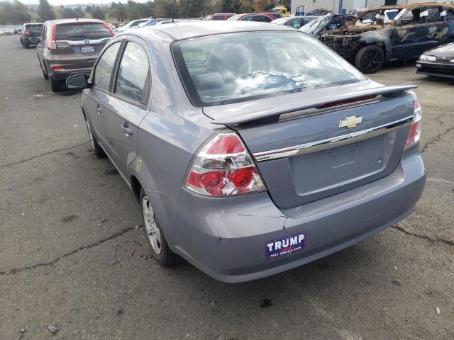 Photo 3 from auction – 2009 CHEVROLET AVEO LS with VIN KL1TD56E09B393914