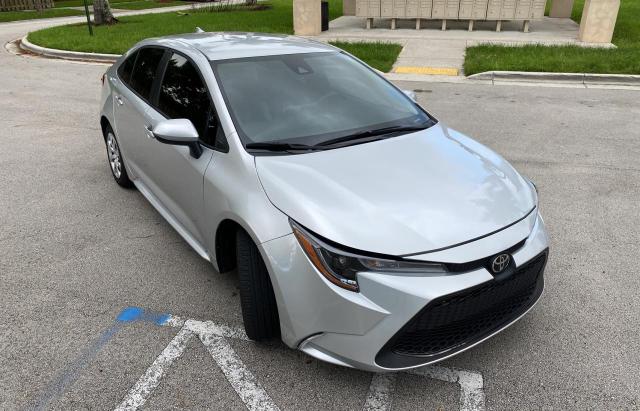 TOYOTA COROLLA LE 2021 with VIN 5YFEPMAE2MP194061 - Photo from auction
