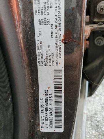 Photo 10 from auction – 2021 RAM 1500 BIG H with VIN 1C6SRFBM7MN831612