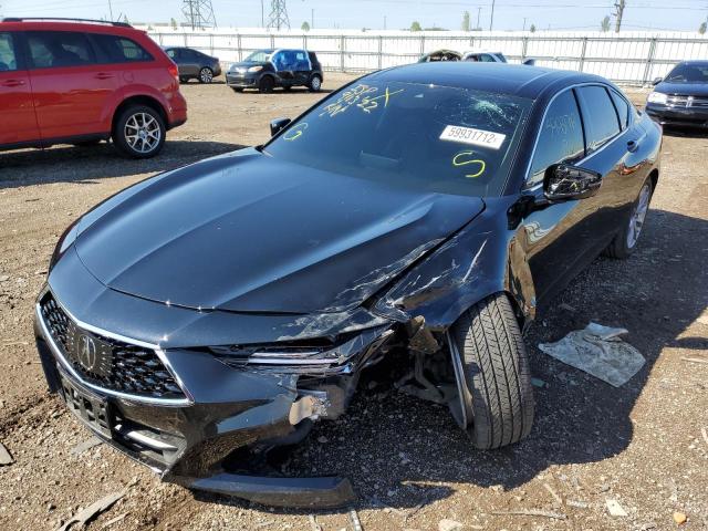 Photo 2 from auction – 2022 ACURA TLX with VIN 19UUB6F39NA000548