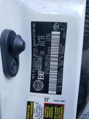 Photo 10 from auction – 2010 TOYOTA COROLLA BA with VIN 2T1BU4EEXAC352955