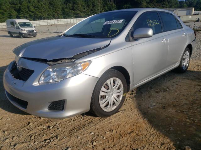 Photo 2 from auction – 2009 TOYOTA COROLLA BA with VIN JTDBL40EX99037469