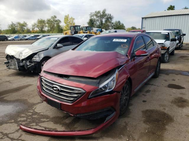 Photo 2 from auction – 2016 HYUNDAI SONATA SPO with VIN 5NPE34AF3GH317808