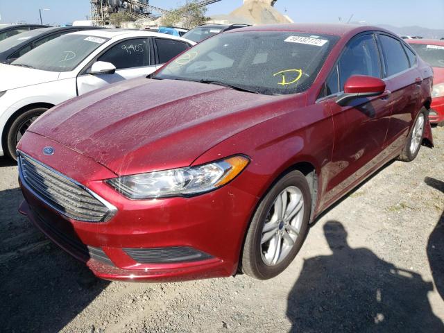 Photo 2 from auction – 2018 FORD FUSION SE with VIN 3FA6P0LU4JR246173