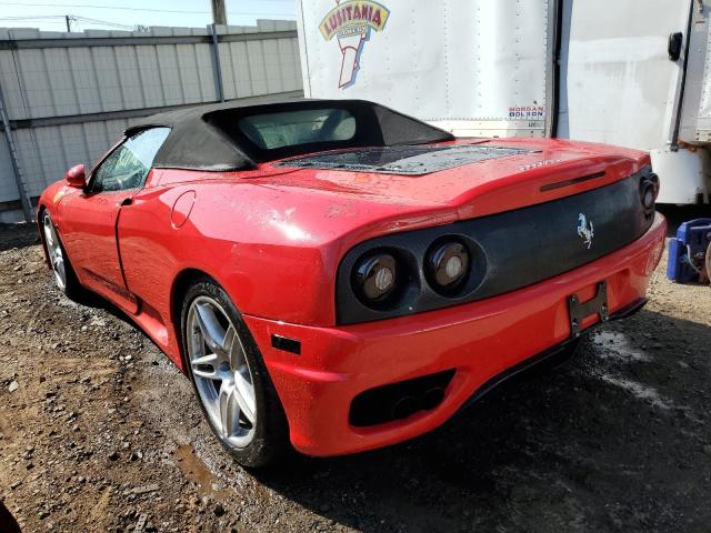 Photo 3 from auction – 2004 FERRARI 360 SPIDER with VIN ZFFYT53A440138806