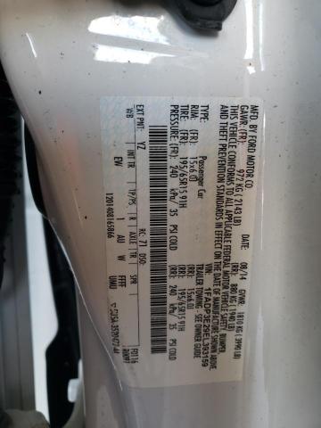 Photo 10 from auction – 2014 FORD FOCUS S with VIN 1FADP3E29EL393159