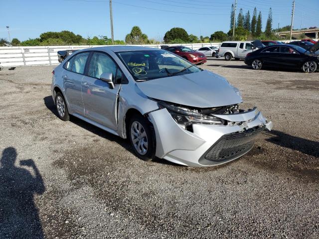 Photo 1 from auction – 2022 TOYOTA COROLLA LE with VIN JTDEPMAE3NJ215571