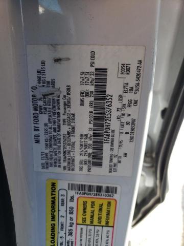 Photo 10 from auction – 2014 FORD FUSION SE with VIN 1FA6P0H72E5376352