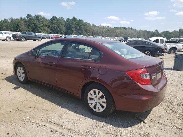 Photo 3 from auction – 2012 HONDA CIVIC LX with VIN 2HGFB2F51CH579438