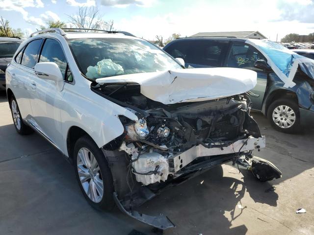LEXUS RX 450 2011 with VIN JTJBC1BAXB2041557 - Photo from auction