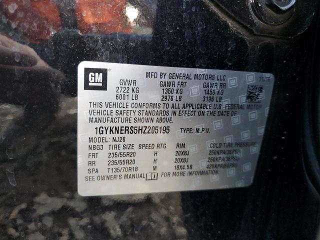 Photo 10 from auction – 2017 CADILLAC XT5 PREMIU with VIN 1GYKNERS5HZ205195