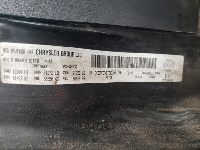 Photo 10 from auction – 2014 FIAT 500 LOUNGE with VIN 3C3CFFERXET249300