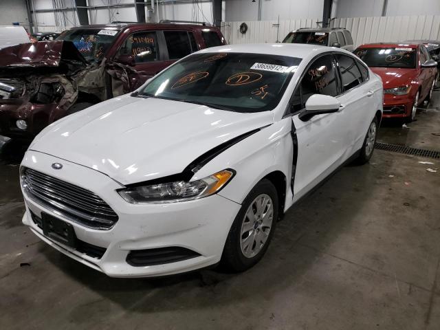 Photo 2 from auction – 2014 FORD FUSION S with VIN 3FA6P0G72ER333256