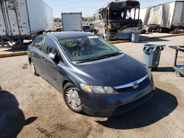 HONDA CIVIC HYBR 2007 with VIN JHMFA362X7S000554 - Photo from auction