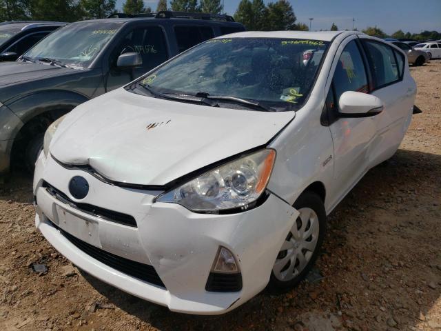 Photo 2 from auction – 2012 TOYOTA PRIUS C with VIN JTDKDTB35C1013394