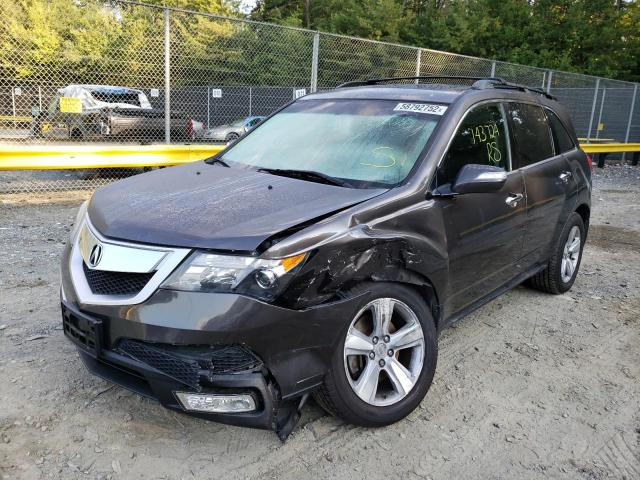 Photo 2 from auction – 2012 ACURA MDX TECHNO with VIN 2HNYD2H37CH520255
